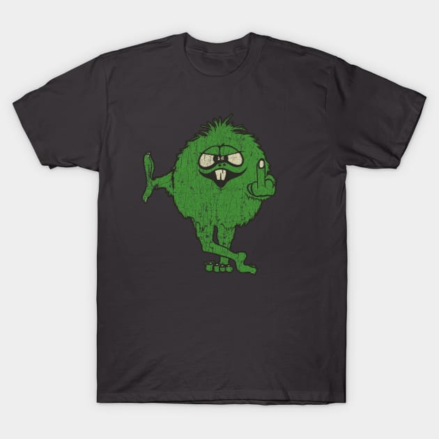 IDGAF Green Monster T-Shirt by JCD666